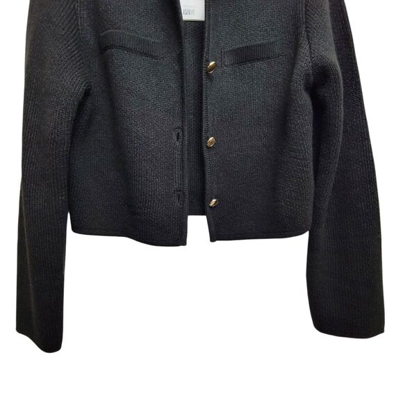 Divided Black Knit Button Cardigan Size Small - Picture 4 of 8